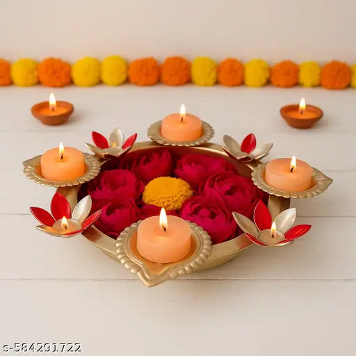 puja thali for decor