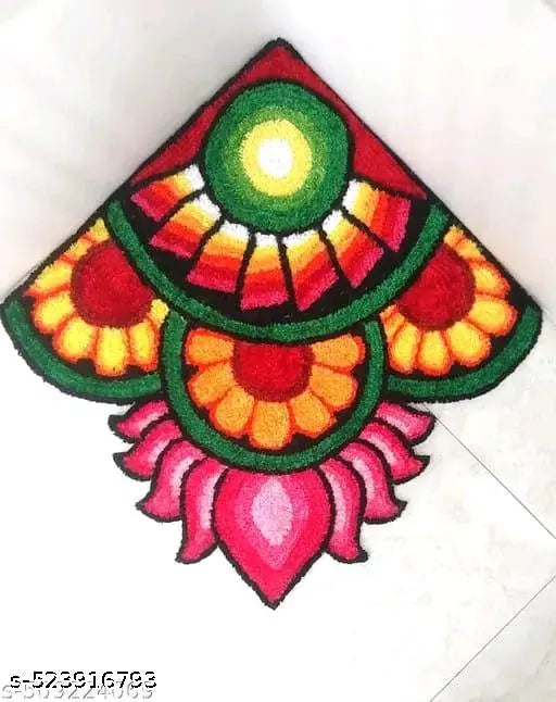 Rangoli  Design Corner Size 2 Fet  Pack Of 1