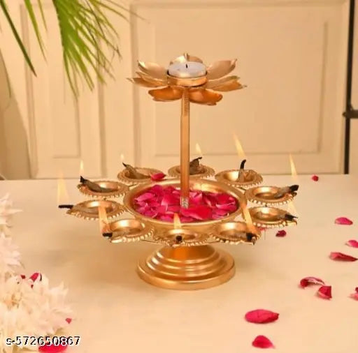Single layer 10 diyas