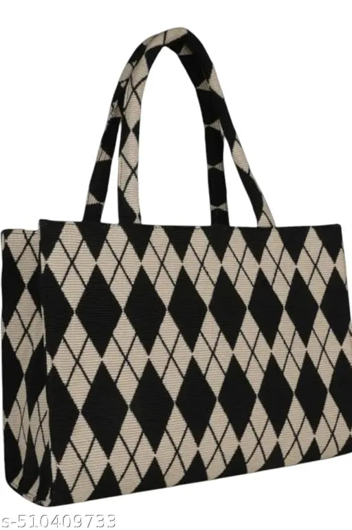 Latest women's big jute totebag handbag for women