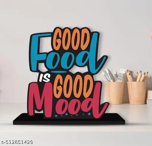 HARSH COLLECTION  Enjoy This Sweet Moment Quotes Table Decor For Office Desk | Home Decor | Living Room | Modern Art Wood Showpiece Gift Item