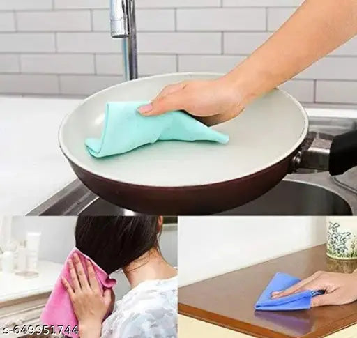 Magic Drying Towel Resuable  water absorbent multipurpose cleaning cloth for kechin pack of 2 pcs