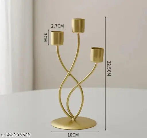 Urban taxtile twist stylish design candle stand for home and decore
