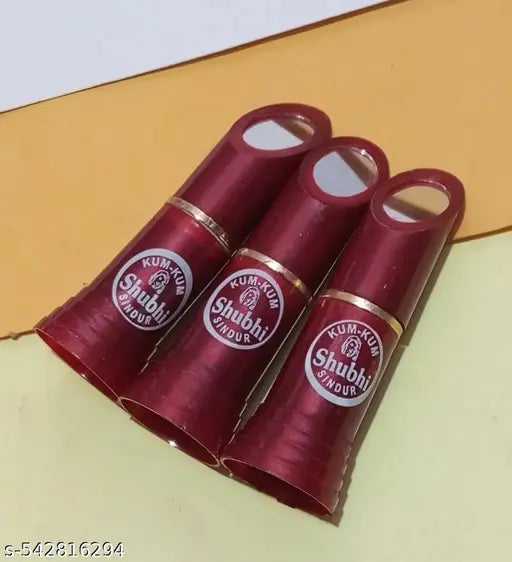 RED POWDER SINDHOOR (SHRI) , PACK OF 3 PCS