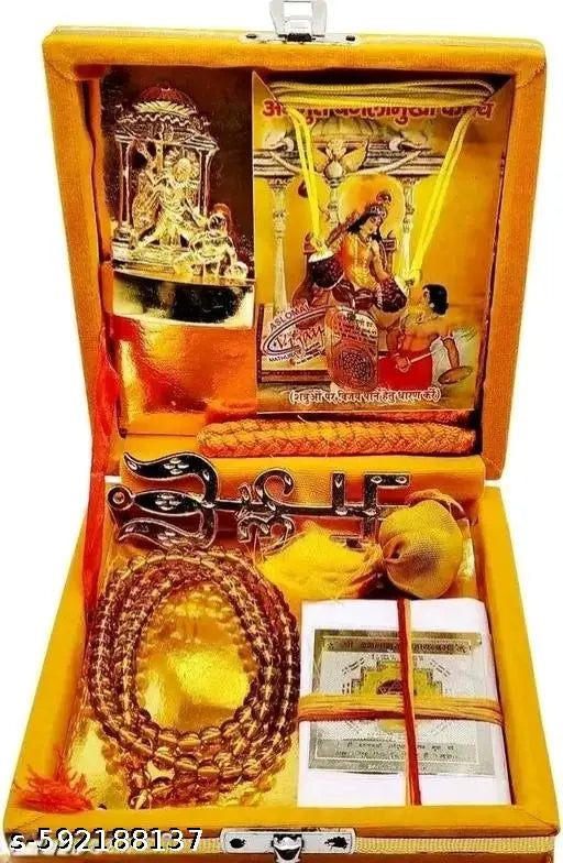 Shri bangalamukhi kavach yantra box for Goddess bagalamukhi Pujan