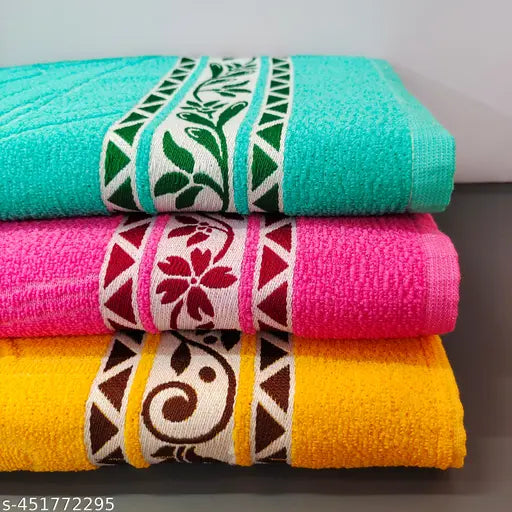 Treandy Bath & Beach Towel'S Pack of 3