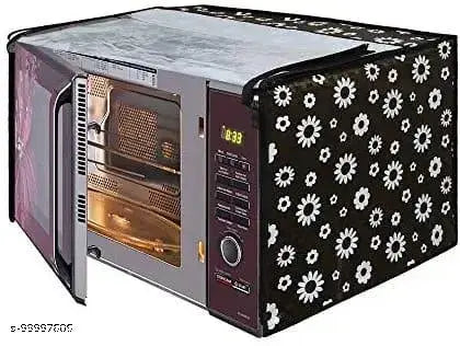Stylish printed 23 to 25 litre microwave oven cover