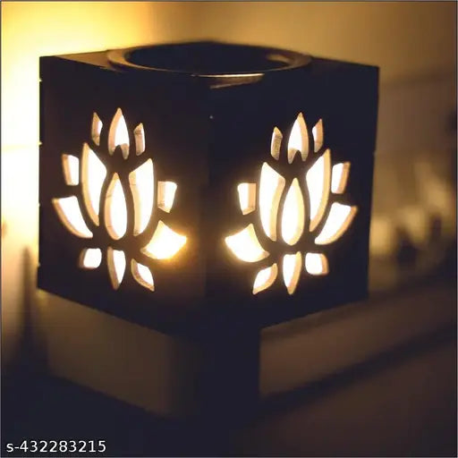 Zuper Kapoor Dani Electrical Camphor Diffuser Glass with On/Off Switch to Toggle Between Burner and Lamp