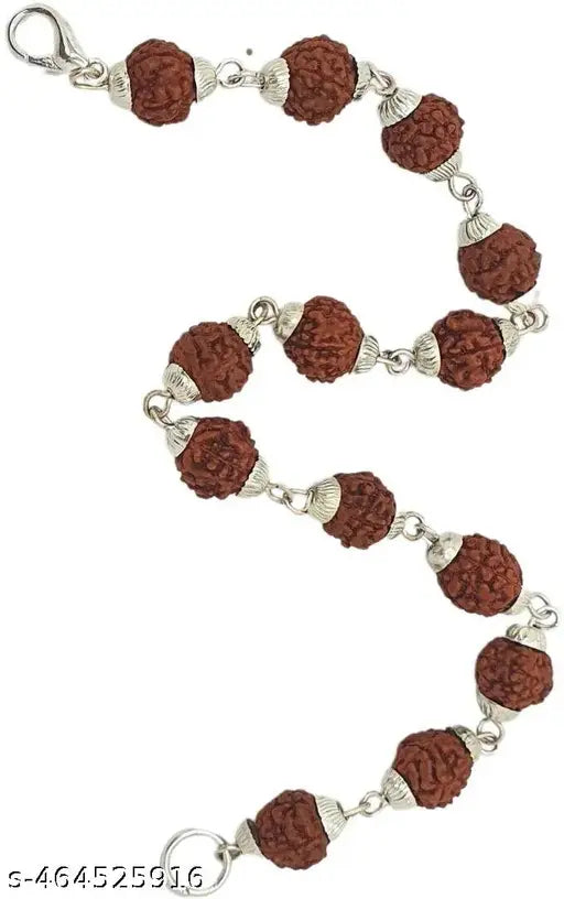 Rudraksha Bracelet Silver Plated SQZ277