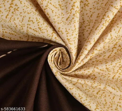 Geometric Pattern Double Bed Sheet || Contemporary Design Double Bed Sheet with Pillow Covers || Stylish Printed Fitted Sheet for Double Bed || Trendy Double Bed Sheet with Pillow Covers ||