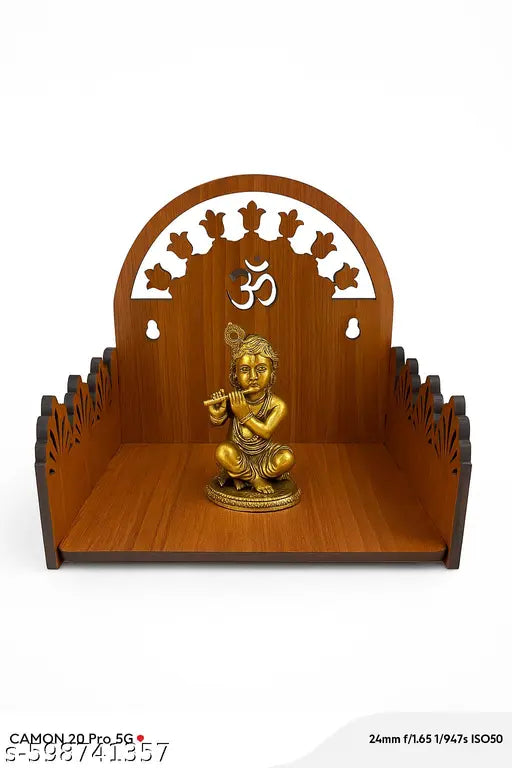 Mini wooden temple, Mandir for home pooja room, Wooden pooja ghar, Office puja mandir, Pooja mandir for home, DIY pooja mandir, pooja mandir for Griha Pravesh gift, wooden mandir for Navratri festival,  wooden temple for Diwali puja