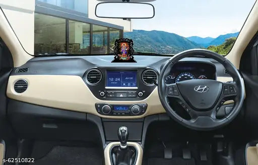 AUTOEASY Khodiyar maa murti idol for Car Dashboard idols Figurine Showpiece Khodiyar mata Gift Item & Statue for Temple Home Decor Office Study Table Holy Statue Showpiece