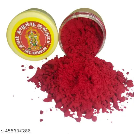 Madurai Sri Meenakshi  Thazhampoo Turmeric Spl Kumkum - 60 gms (Red)
