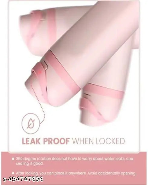 FreeSip Water Bottles Stainless Steel Water Bottle 1 Litre Steel Water Bottles for School, Office, Home, Gym 1000 ml BPA-Free Sports Water Bottle - Pink