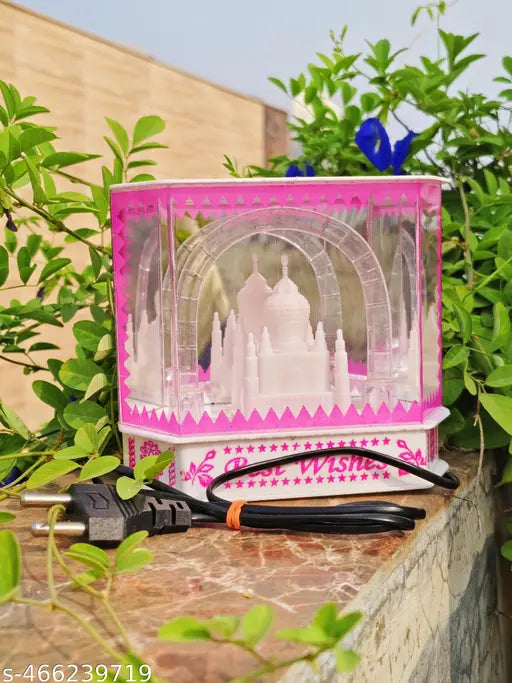 TAJ MAHAL LED LIGHTING HOME DECOR AND GIFT ITEMS SYMBOL OF LOVE STATUE | AWESOME CRAFT ELECTRONIC TAJMAHAL COUPLE GIFT