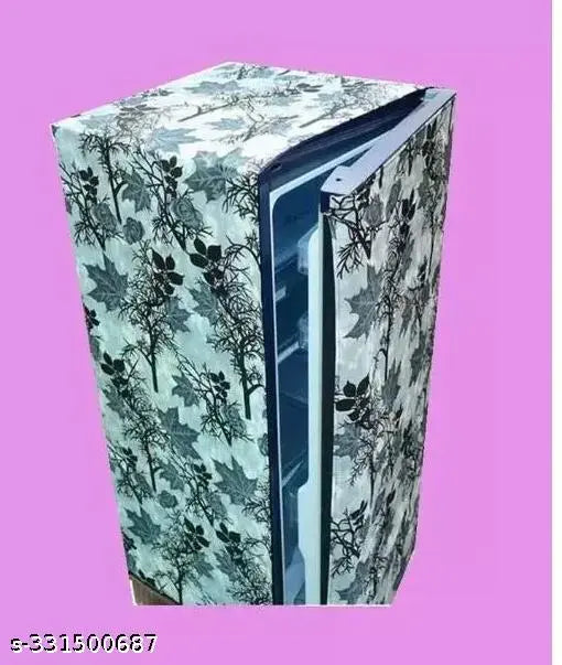 BALA JI DECOR Premium Refrigerator Full Body Cover for Single Door Fridge Durable & Washable Fabric | Dustproof, Fade-Resistant, Size 170 LTR 180 LTR 185 LTR 190 LTR 195 LTR 2OO LTR Set of 1pc