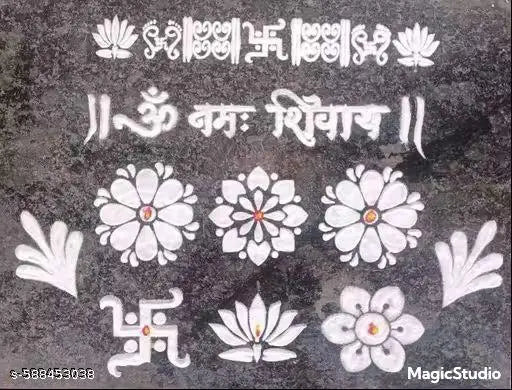 Mdf rangoli stencil chapa 20 design mix size home decor temple rangoli entrance devpuja religious muggulu , kolam