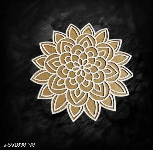 Decorative Mandala Rangoli Stencil