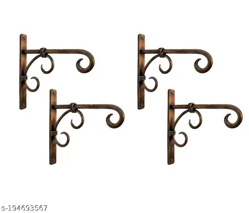 Environs Wall Hanging Plant Hook for Planters Lanterns Bird Feeders Wind Chimes Hanging Baskets Ornaments String Lights Indoor Outdoor Balcony Outdoor Hanging Brackets