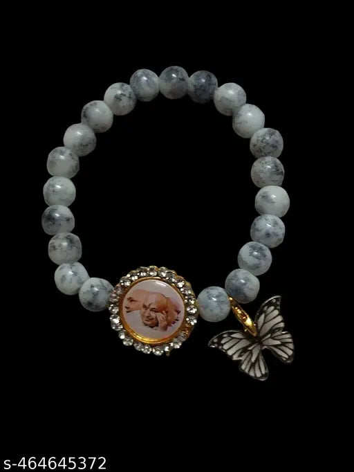 Guru Ji Swaroop Religious Bangle/Bracelet for Women and Girls – Spiritual & Elegant ( Butterfly)