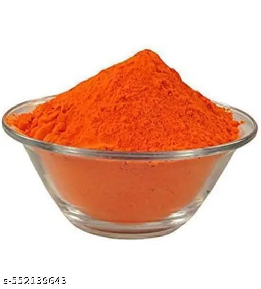 Saraswati Gallery Natural Hanuman Sindoor, Hanuman Sindoor, Hanuman Sindur, Orange Sindoor, Bajrangbali Sindoor, Hanuman Ka Chola, Pooja Orange Sindoor, Sindoor Powder For Pooja, Orange Pooja Powder Pack of 100 Gram
