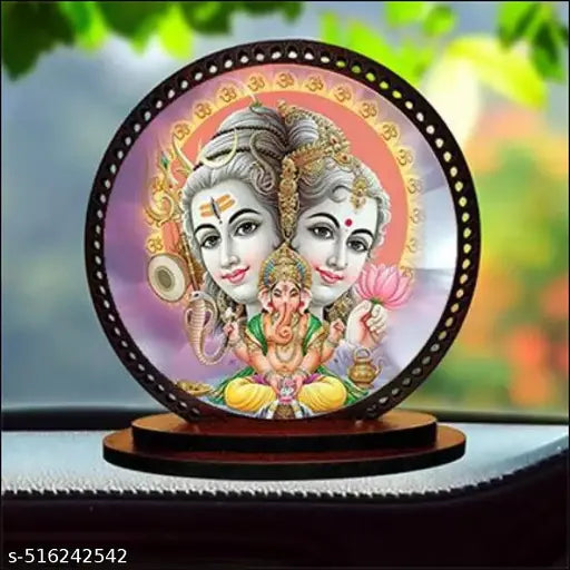 IdolCraft Lord Shiva/Shankar/Bholenath ji Idol for car Dashboard & Home Decorative Showpiece  Pack of 1