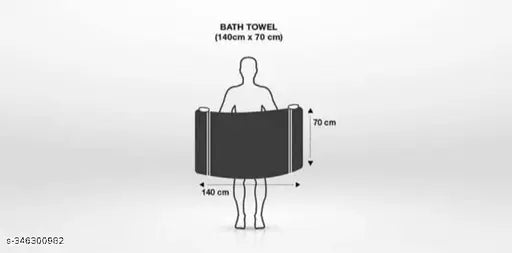 Legerity Attractive Soft Water Absorbed Bath Towel