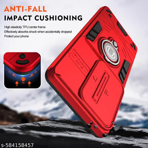 Vackuze Back Cover For Vivo Y29 5G (Red)