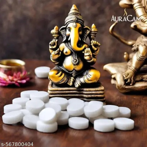 360feel Bhimseni kapoor 100 gm Kapoor Kapur isoborneol karpur Pacha karpooram Flakes desi Pure Natural Organic Aromatic for Pooja, Meditation, Havan, Room Freshener, Mosquito - Insect Repellent