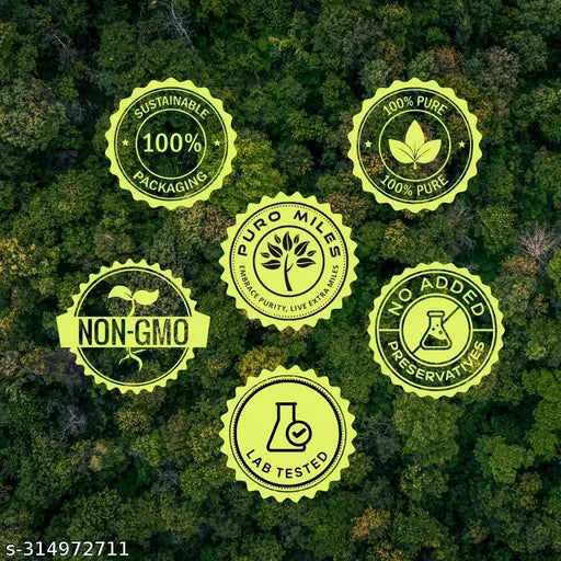 Puro Miles A2 Cow Ghee | Made with Desi Kankrej Cow's A2 Milk |Forest Fed ,Grass Fed Cows| Organic & Natural| Pack of 200mL glass Jar