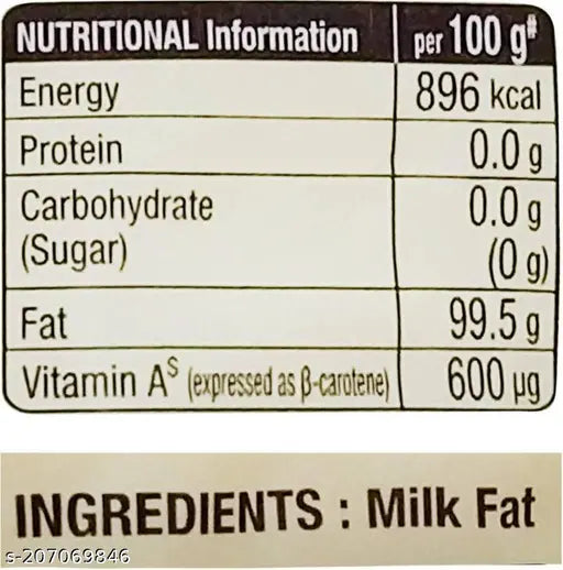 Bihari ji Pure Desi Ghee - Desi Ghee with Rich Aroma - 500ML JAR 1