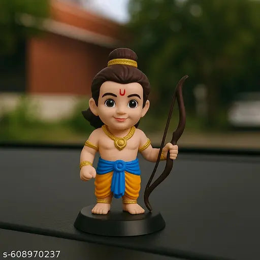 Baby Lord ram idol for car dashboard