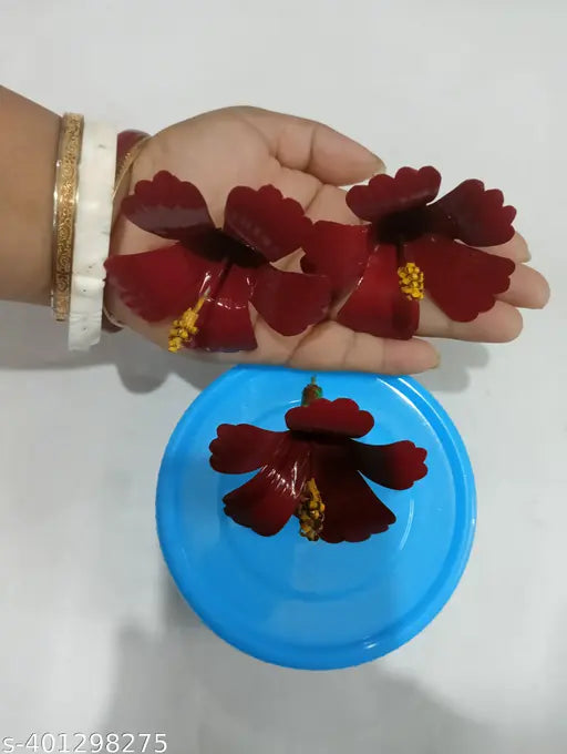 Illuminate Your Diwali Celebrations with JOBA FUL ,A Special Brass Pooja Essential, Enhanced with Hibiscus rose