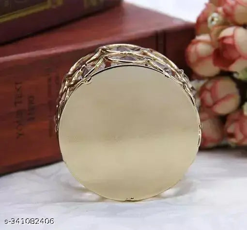 Universal Creation Metal Crystal Candle Holder For Home and festive Decoration | Small Tealight Candle Holder For Table top Decoration for Indoor & outdoor Set of 2