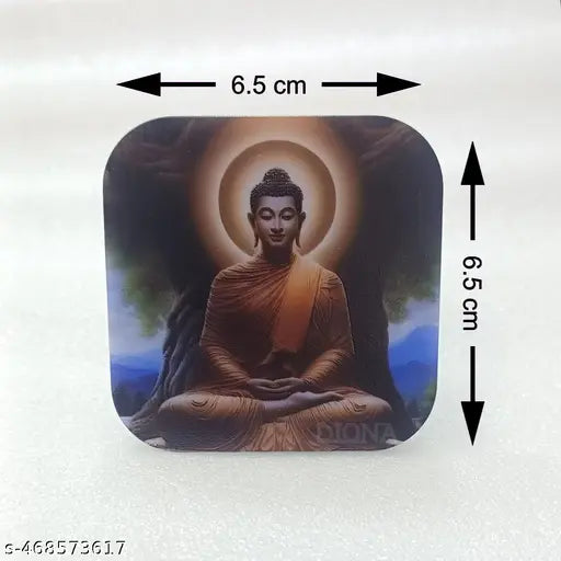 DIONA Night Lamp Colorful Buddha Meditation Divine LED Night Light KidsRoom, PoojaRoom, Office, Festival Gift Gautam Buddha