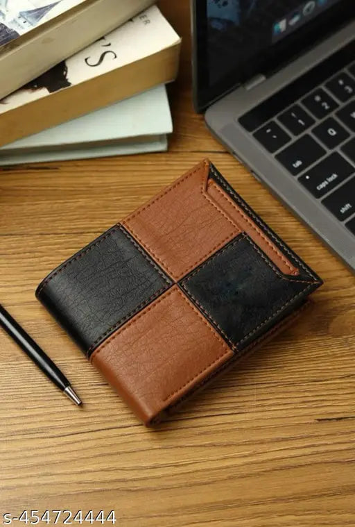 PU Leather Wallet for Men 9 Slot Card Holder Wallet Credit Debit Card Holder  Wallet ATM Card Wallet for Boys Zipper Coin Purse for Men & Women