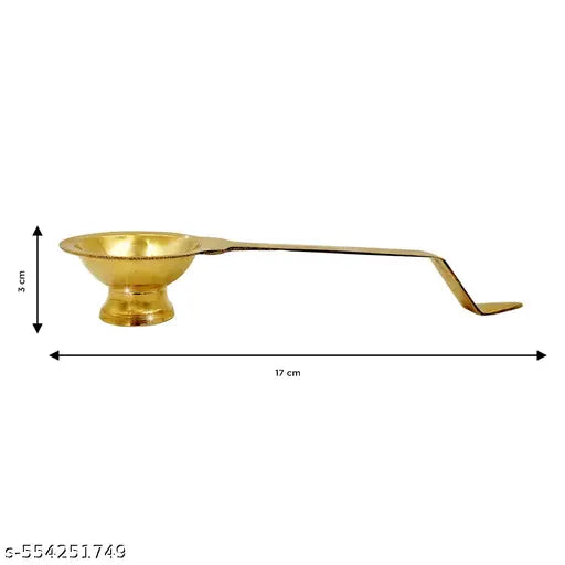 Srinika Nitya Puja Jyot Kapooram Dhoop Aarti – 70g| Incense, , Bakhoor, Loban Burner| Burner Karpuram Arati |Traditional Items for Puja & Other Rituals Brass Dani