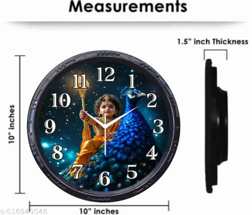 PLASTIC WALL CLOCK