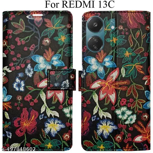 For Redmi 13C , Redmi 13C Fliip Cover by Myshanz , Redmi 13C Flip Cover , Redmi 13C Cover