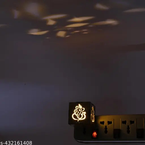 Wooden Led lamp Gneshji