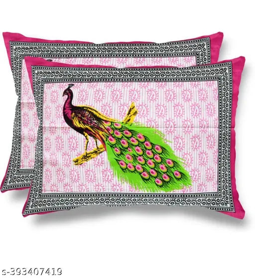 100% cotton double bed bedsheet (90x100)