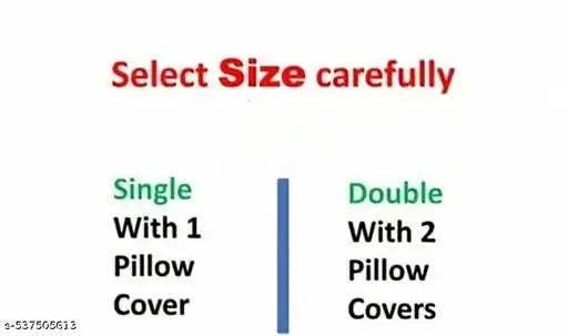 NIKHATU Branded Makes This Trendy Cotton Bedsheets For Double Bed Combo Pack of 2 Bedsheets With 4 Pillow Covers