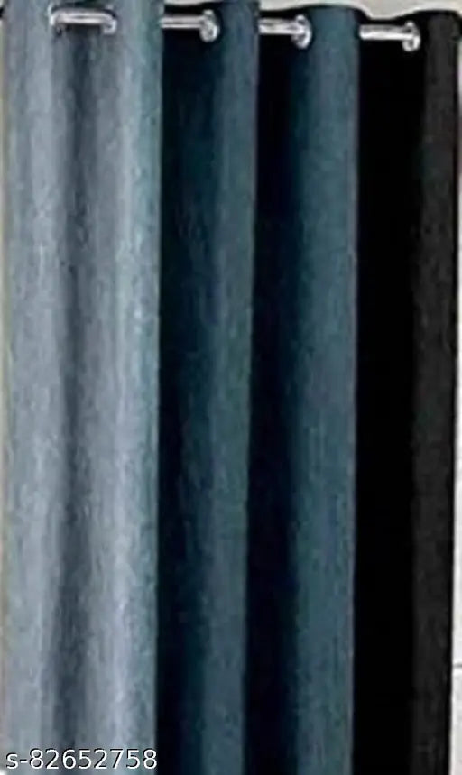 KD Emporium patta curtain Pack of 2pcs