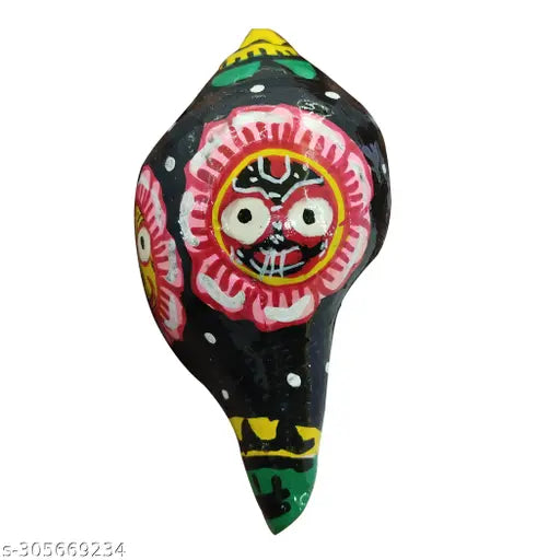 Craft World Pooja/Conch Shell Shankh | Lord jagannath subhadra balabhadra painting art .