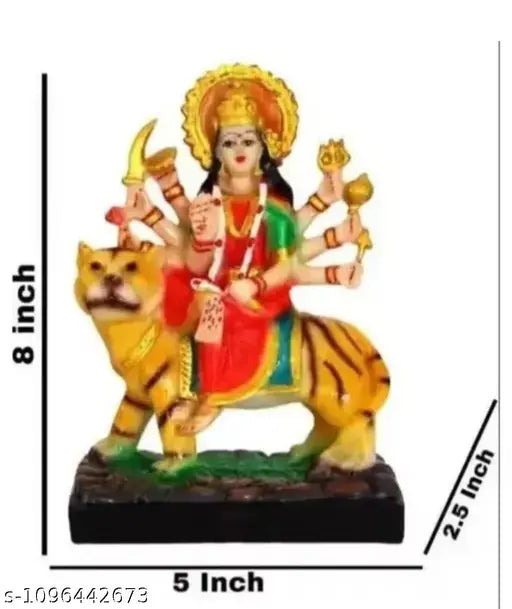Navratri Special Mata Sherawali Maa Durga Idol – 10 cm