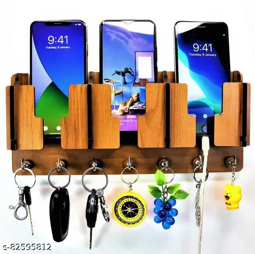 Best Key Holder with 3 Mobile Pocket