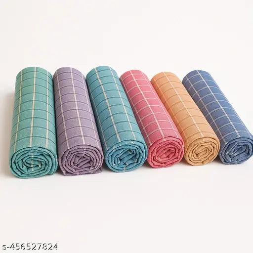 Cotton Bath Towels | Pure Cotton Bath Towels for Bath | Cotton Towels for Bath Large Size | Bath Towels for Men and Women - 30x60(Aprox.) _BBT_KADHI (pack of 2)