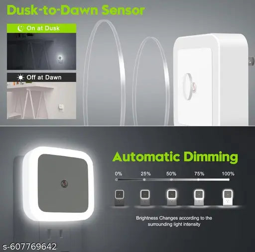 LED Night Light with Smart Sensor (Pack of, 2) Cool White