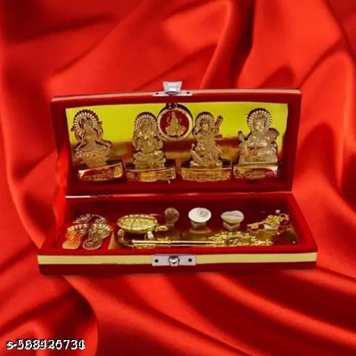 Shri Sri Dhan - Kuber Bhandari Yantram Box For Good Luck Wealth and Generate A Source of Income for  Prosperity | Diwali Puja Box...
