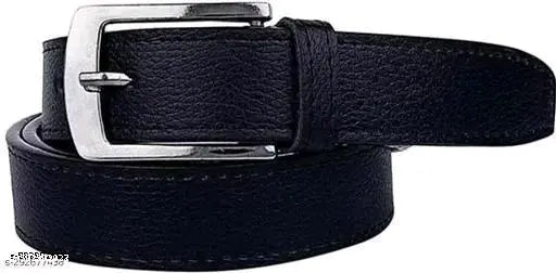 Brown leather belt+ wallet